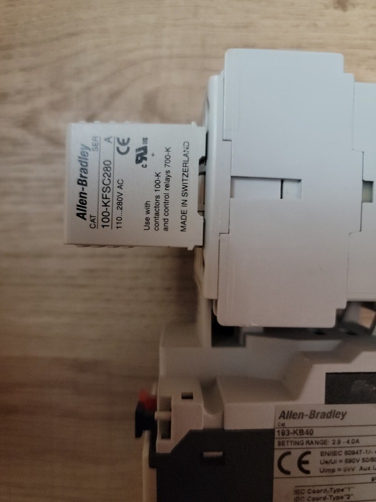 Allen Bradley Motor Starter Assembly