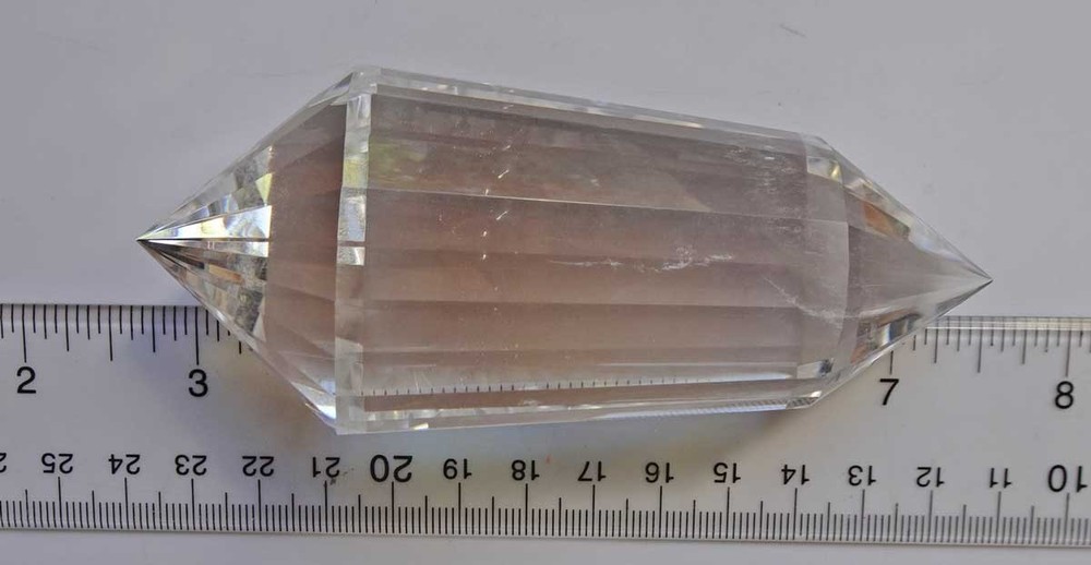 Clear Quartz Vogel 24-sided Crystal - v2004