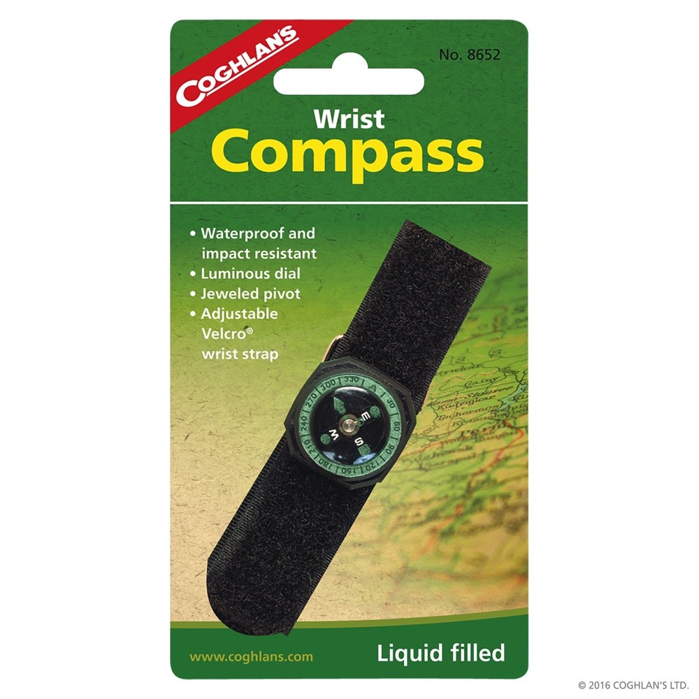 Coghlan's Liquid Filled Wrist Compass (2-Pack)