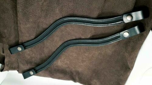 High quality Empty channel snap brow band - quick click snap black size 14"-18"