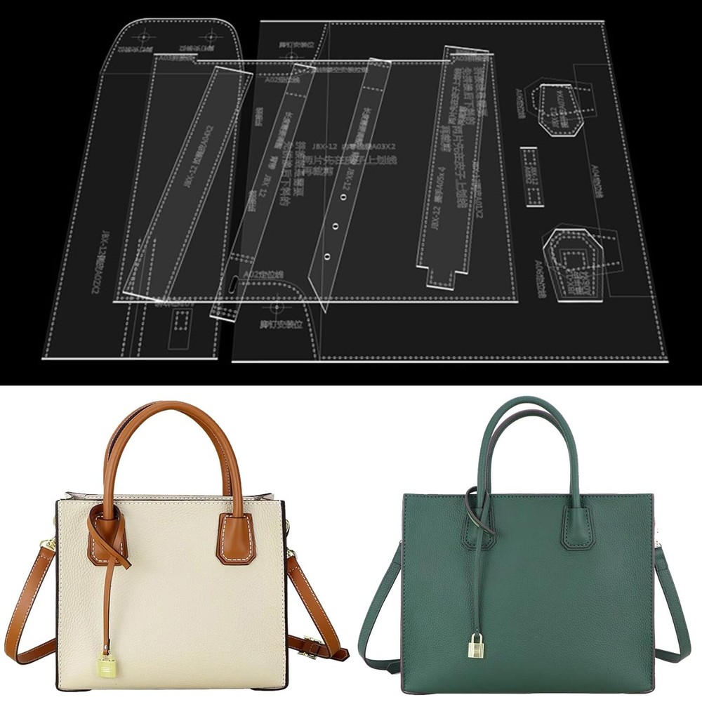 Handbag Shoulder Bag Acrylic Template,Leather Pattern Acrylic Leather Pattern...