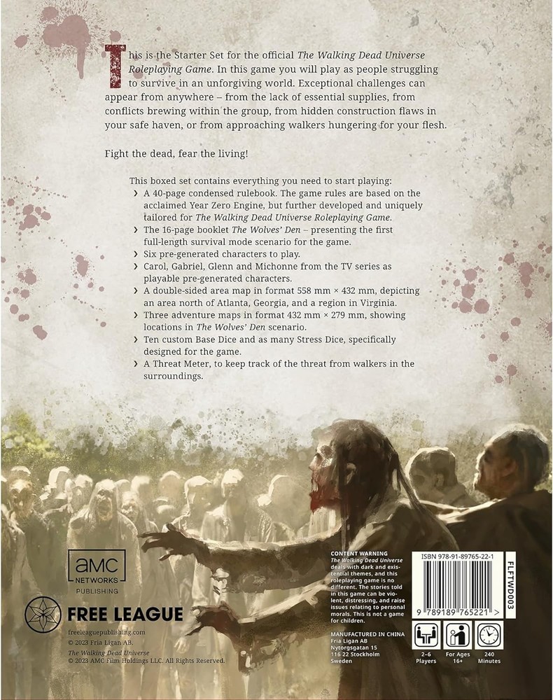 The Walking Dead Universe: Roleplaying Starter Set