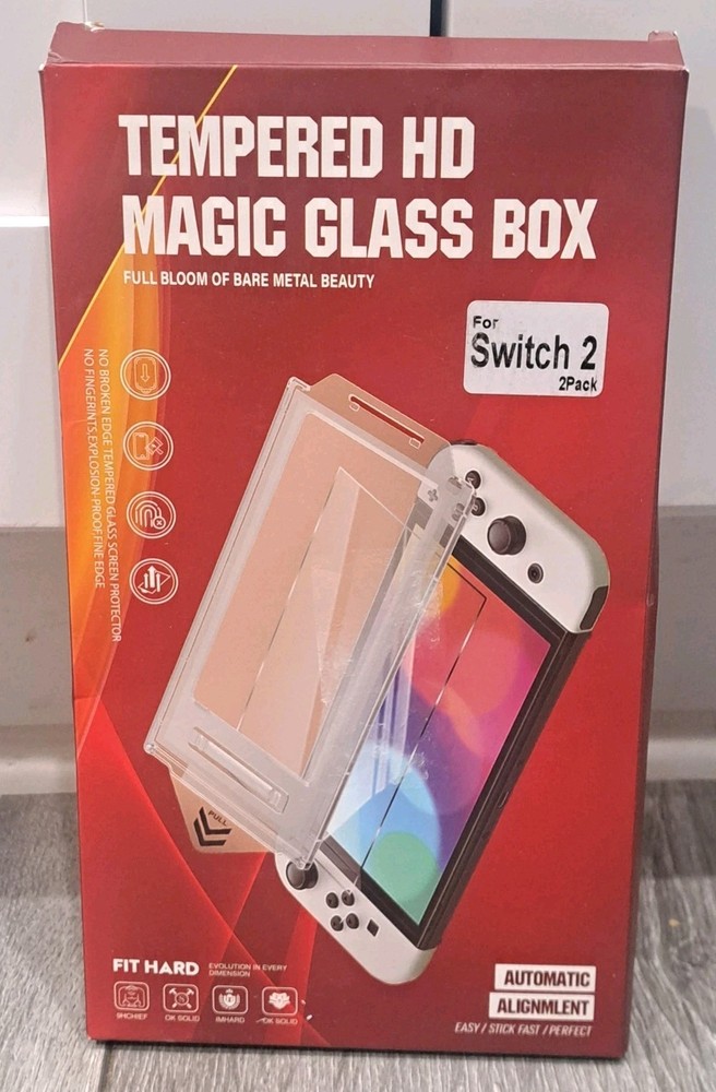 Tempered HD Magic Glass Box Nintendo Switch