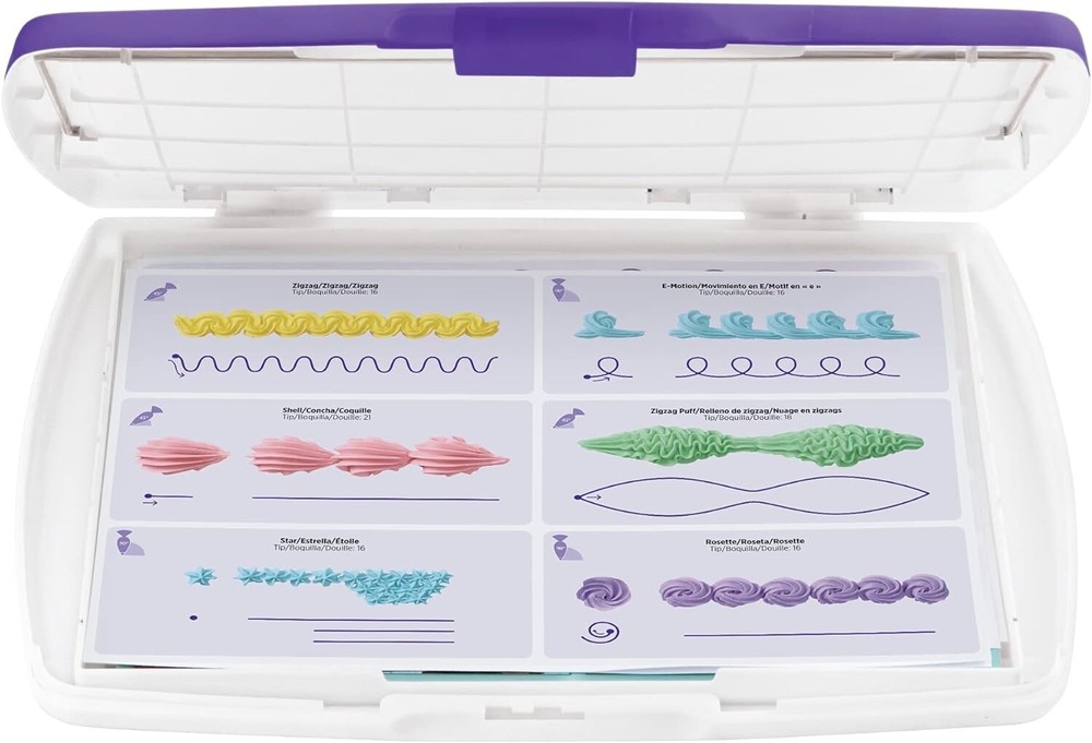 Durable Practice Board - Essential Tip Companion - Cake Decorating Guide