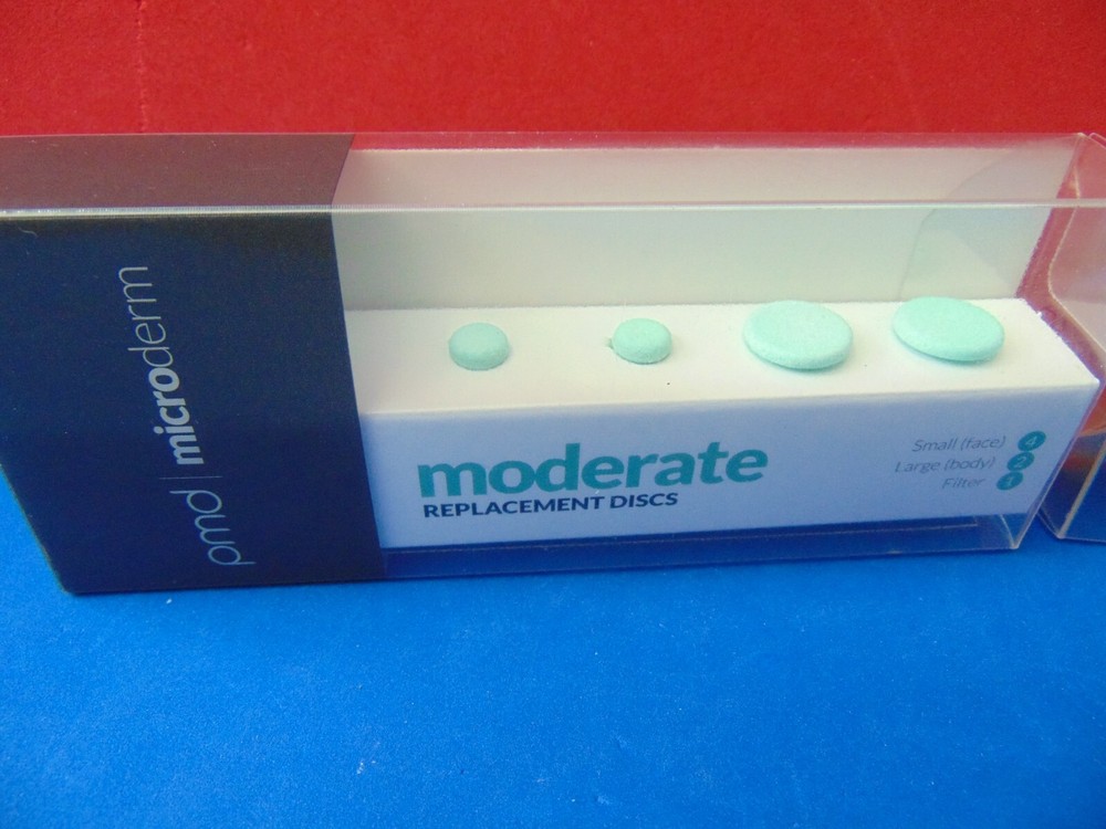 6 Pack New PMD Mircroderm Replacement Discs & Filter "Moderate" & Unknown Set