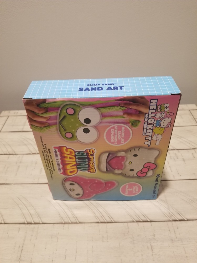 Horizon Hello Kitty & Friends Slimygloop Slimy Sand Moldable & Stretchable