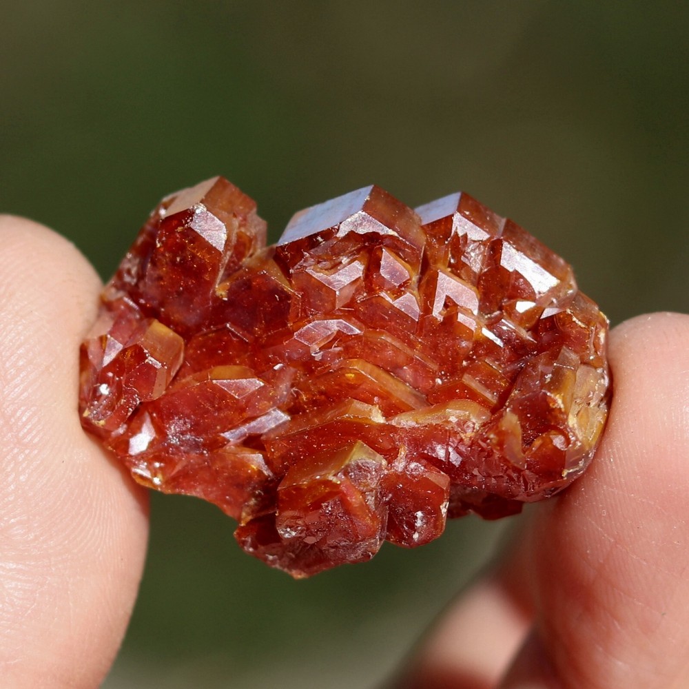 Mineral Specimen: Vanadinite from Morocco, Rich Color! (MSC2010)