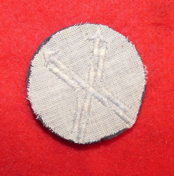 Original WWII German Luftwaffe Signals Trade Patch-Single