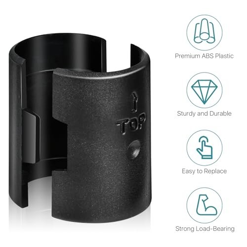 200 Pack Wire Shelf Lock Clips - 1" Replacement Clips for Wire Shelving System