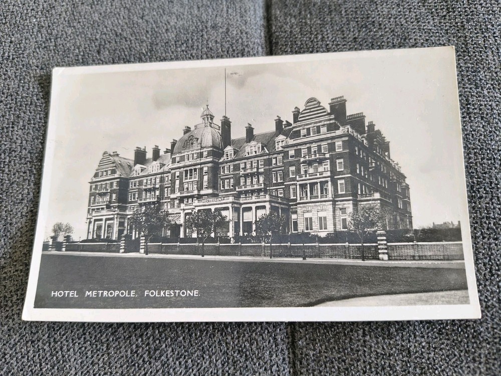Hotel Metropol Folkestone Postcard