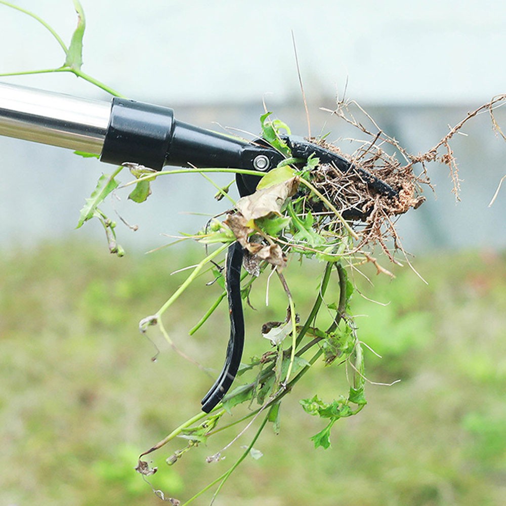 Weeder Puller Stand Up Weed Tool Handle Claw Garden Outdoor Root Remover TL