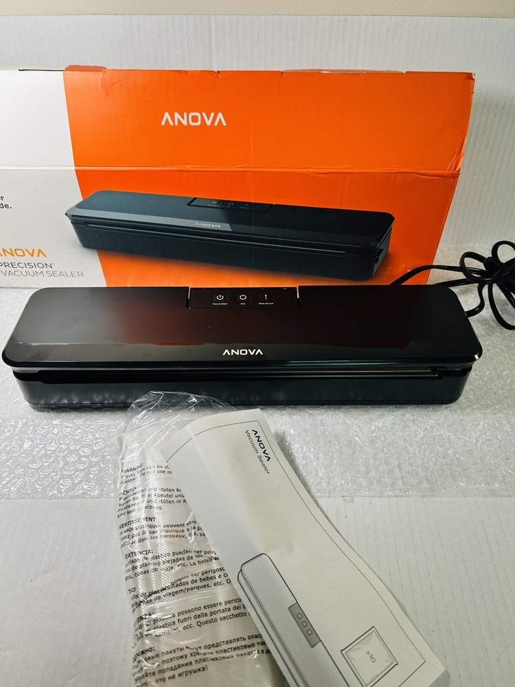 Anova Precision Vacuum Sealer Black (ANVS01-US00) Open Box