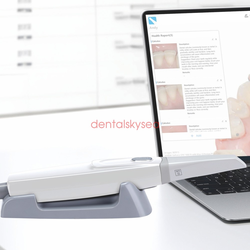 Dental Scanner 3D Scanning Function Dentistry Intraoral Scanner Real Color
