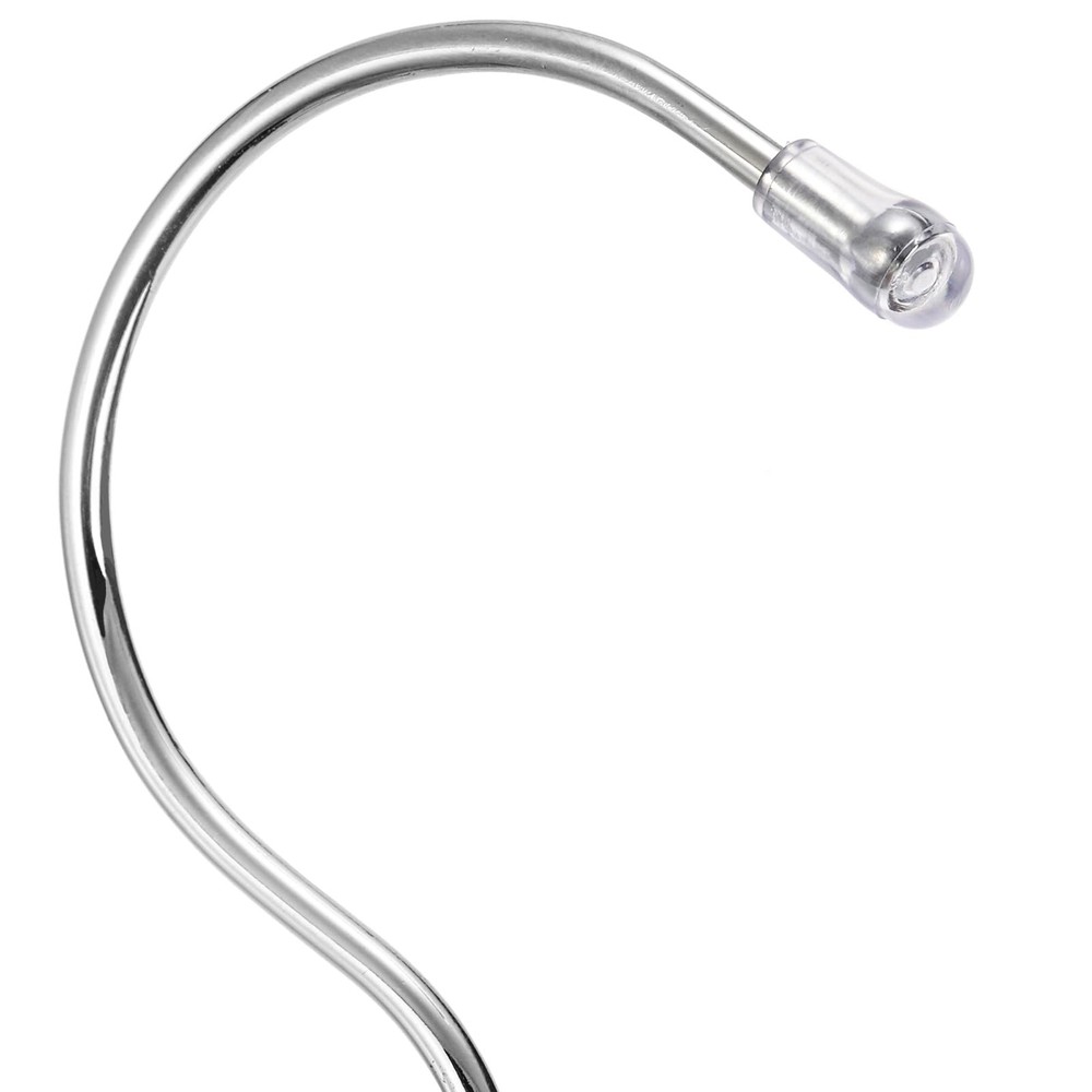 200 Clear Plastic Clothes Hanger Hook Ends, Hanger Hook Protector Caps for Me...