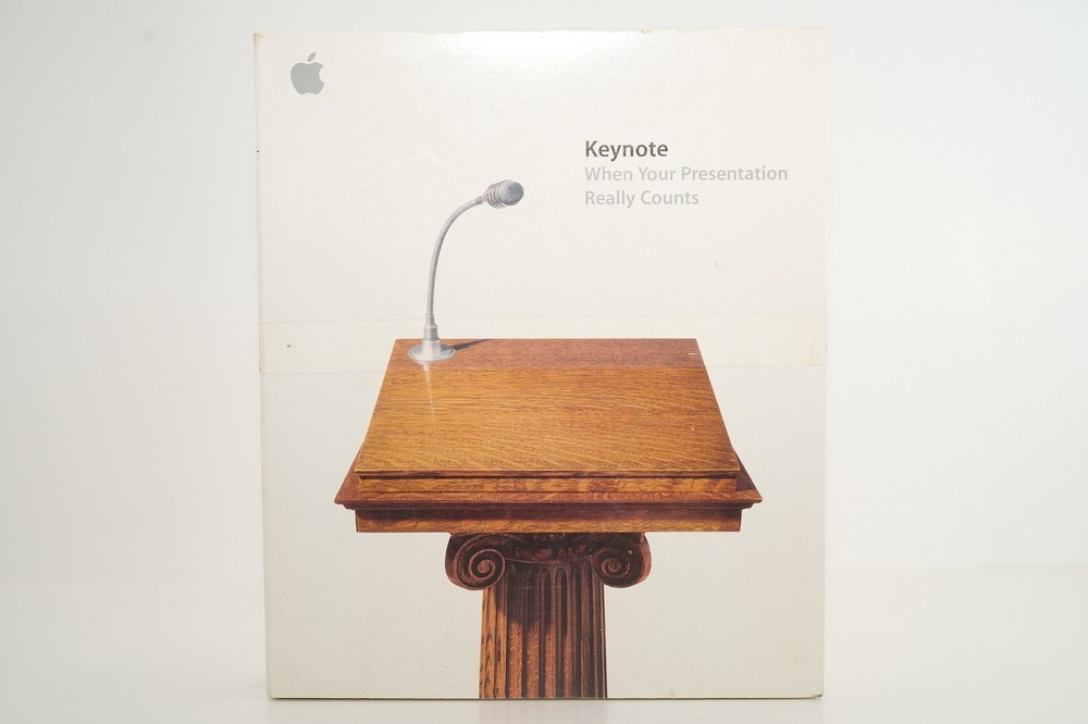 Apple Keynote 2003 Mac M8822Z/A
