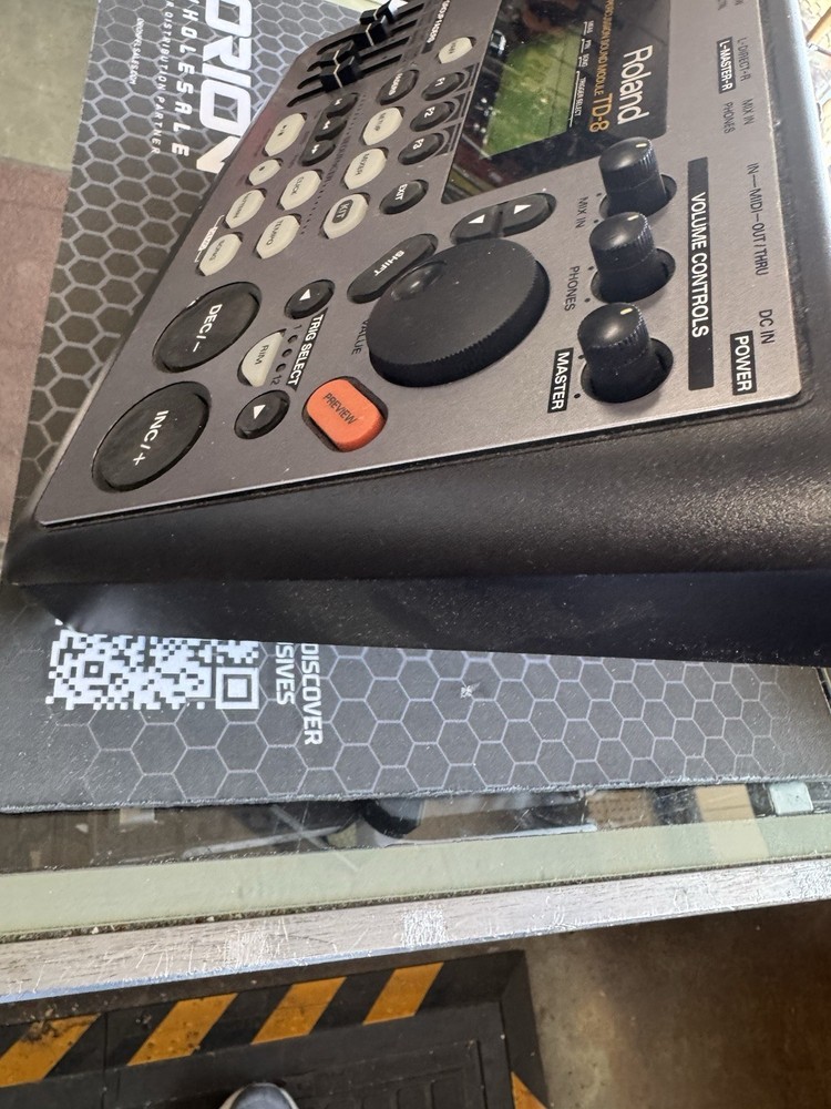 Roland TD-8 Drum Module Digital Programmable Built-in Effects MIDI Plastic