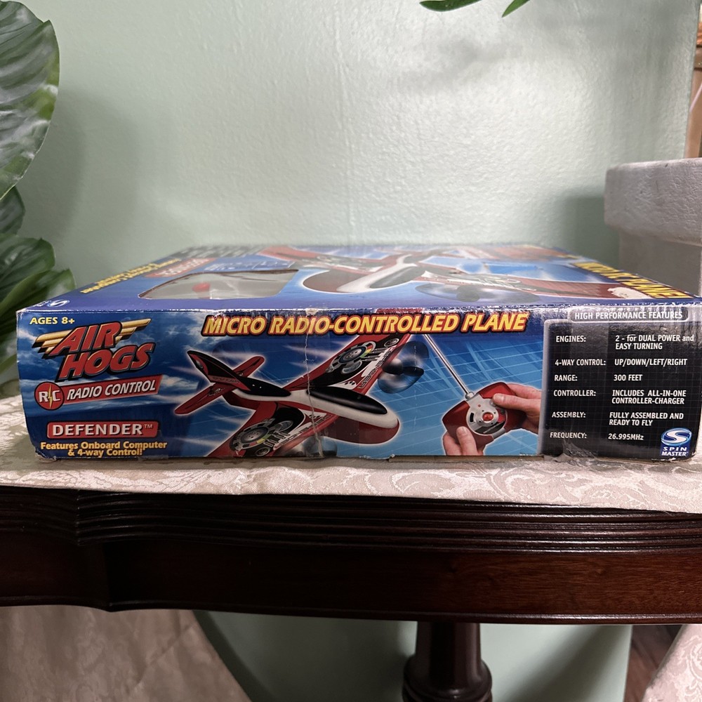 Air Hogs Defender Micro RC Plane Onboard Computer 4 way Control Spin Master