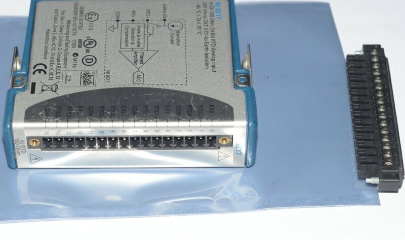 National Instruments NI 9217 cDAQ Temperature / RTD Input Module