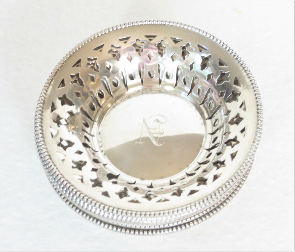 Antique Mauser Sterling Dish Set for Desserts