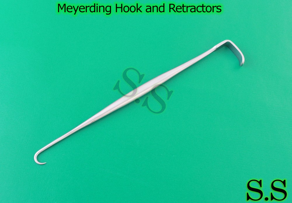 Meyerding Hook and Retractors 6.25'' Surgical Instruments