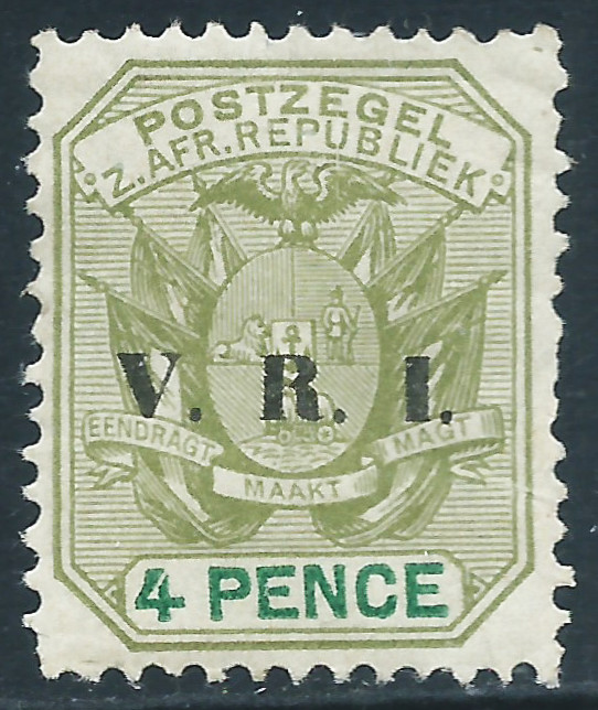 Transvaal, Sc #207, 4d MH