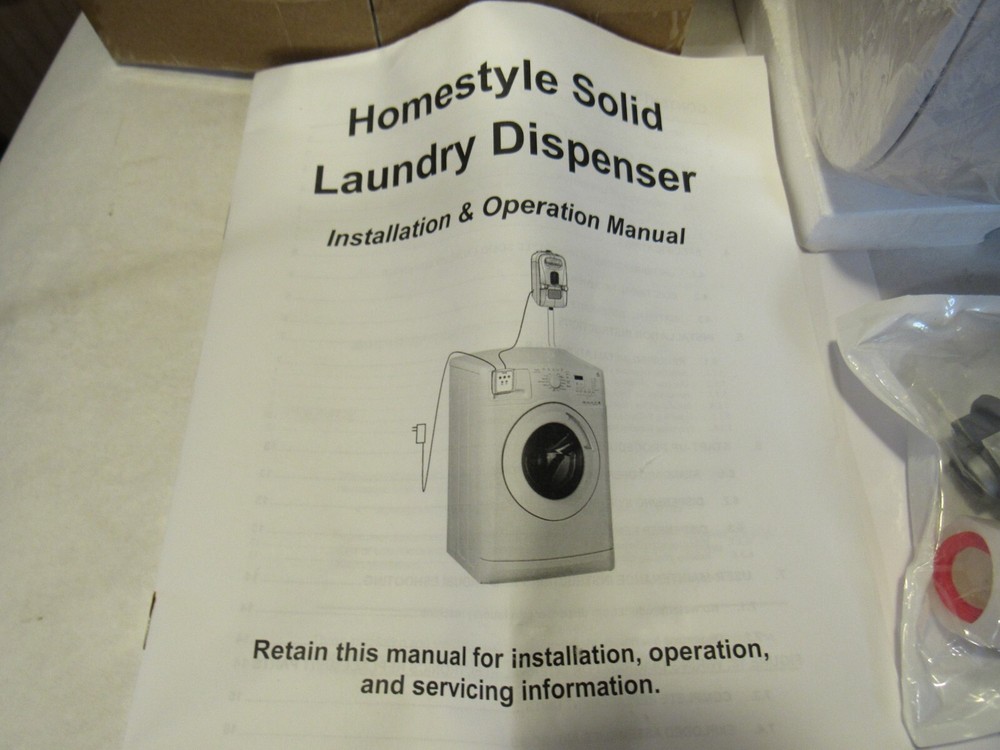Ecolab Homestyle Solid Laundry Dispenser and Control Panel 9253-1010 N75K