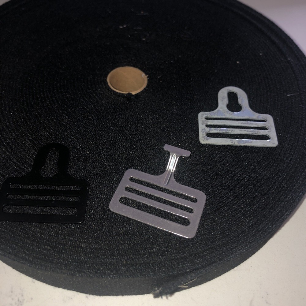 Two Elastic Rolls For Football Shoulder Pad Straps-new