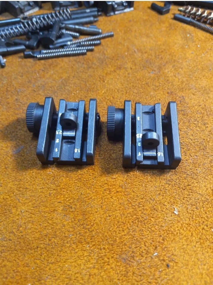 M1 Carbine Rear Sight Adjustable Milled