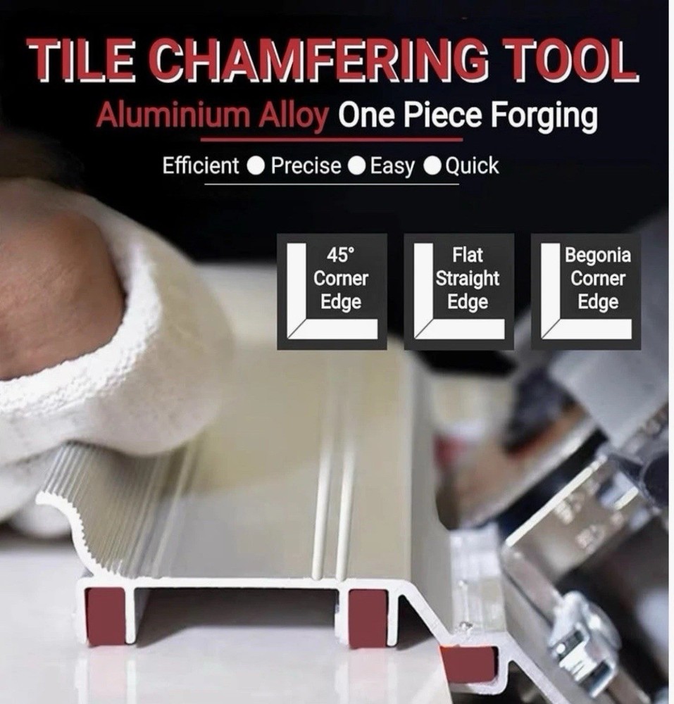 45 Degree Ceramic Tile Chamfering Machine Portable Marble Chamfering Cutter Tool