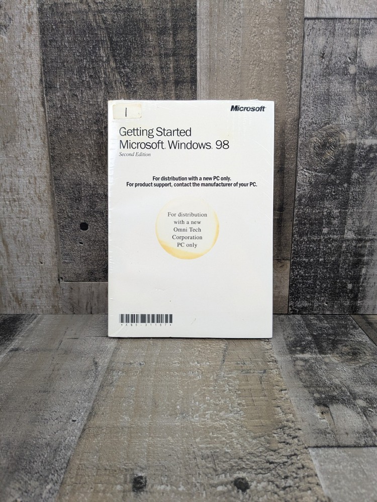 MICROSOFT WINDOWS 98 SECOND EDITION  MS WIN 98 NEW For Omni Tech