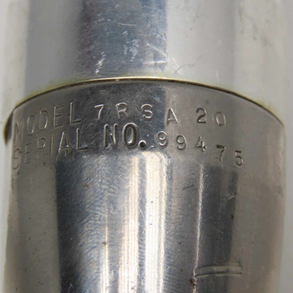 Cleco 7RSA20 Clecomatic Inline Pneumatic Nutrunner 1/4" Drive