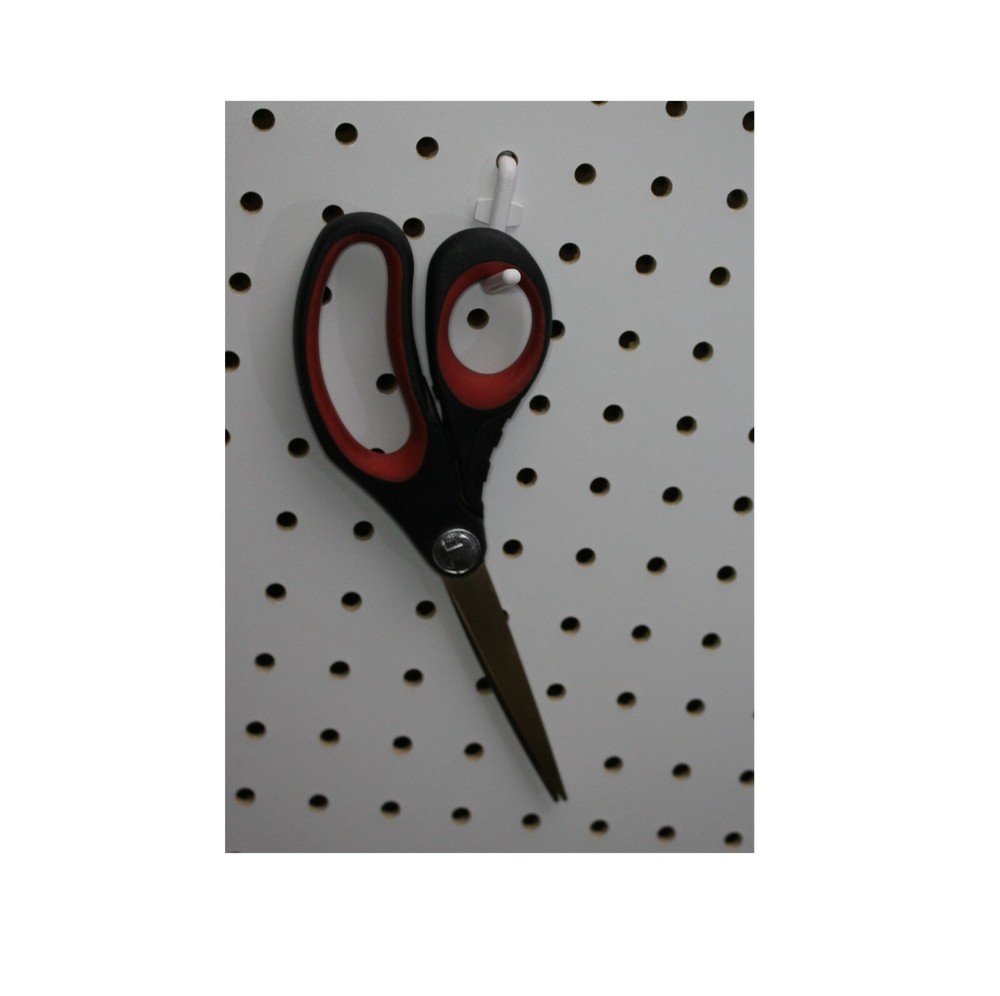Plastic White L Style Pegboard Hook Kit / Tool, Storage, Craft Hooks-Pick a Pack