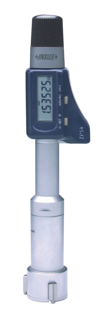 Insize Electronic Digital Three Points Internal Micrometer, 3-3.5"/76-89mm (3127