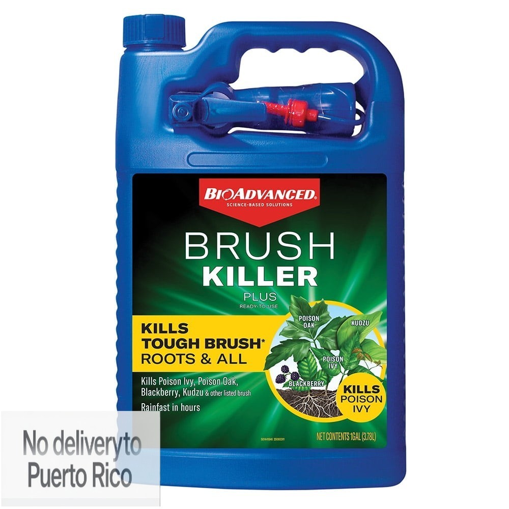 BioAdvanced Brush Killer Plus, Ready-to-Use, 1 Gallon, Herbicide
