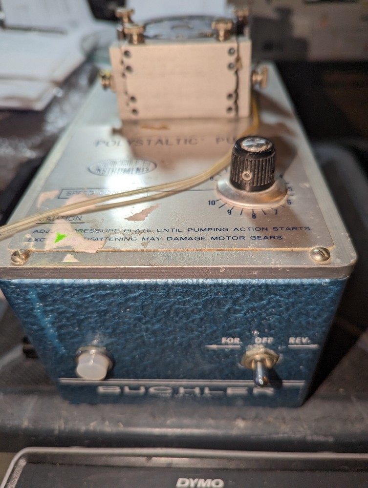 Buchler Instruments Polystaltic Pump Working