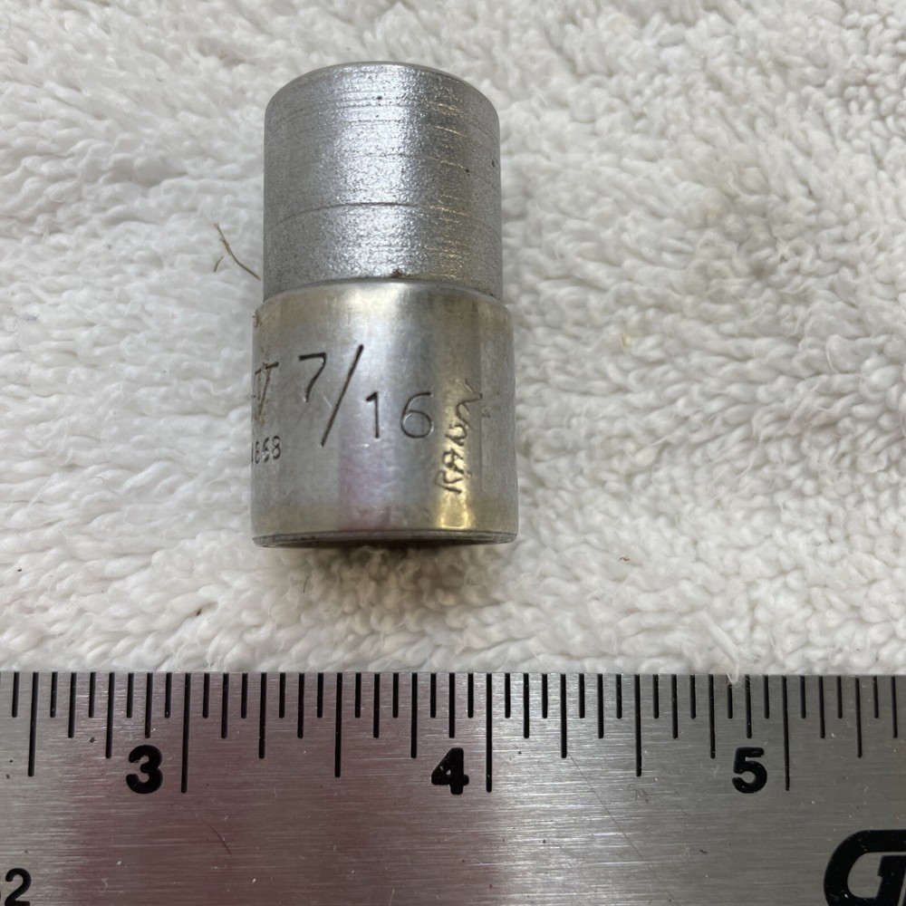 Powr-Kraft 7/16 Socket With 1/2 Drive