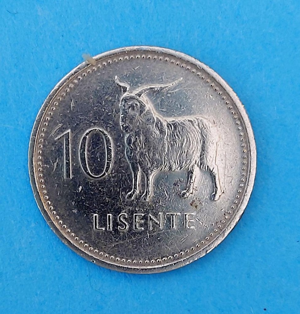 LESOTHO 10 LISENTE 1983 ⭐ KM# 19