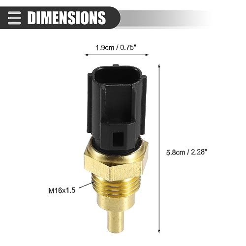 Engine Coolant Temperature Sensor, Water Temp Sender, for MITSUBISHI