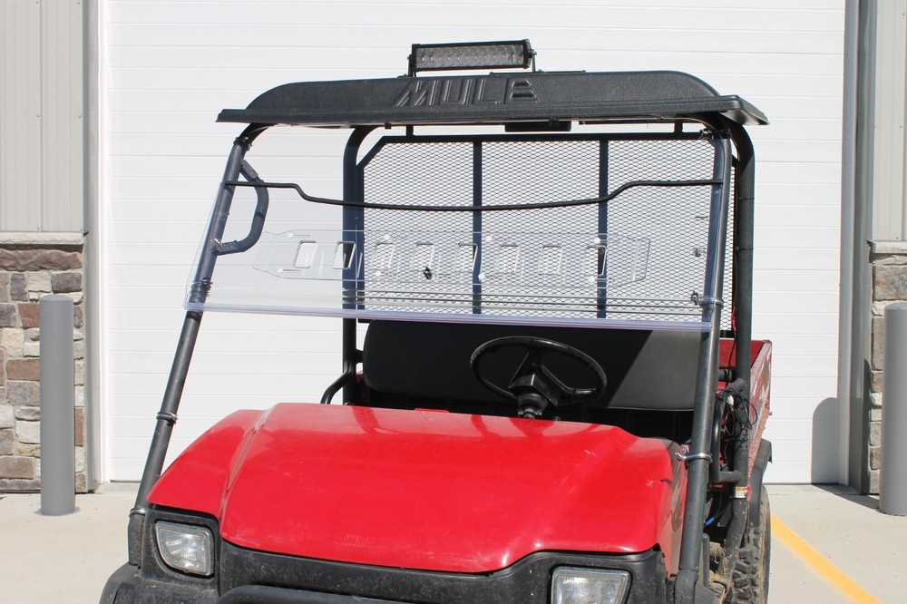 A&M KAWASAKI MULE 3000/3010 Folding Vented Windshield