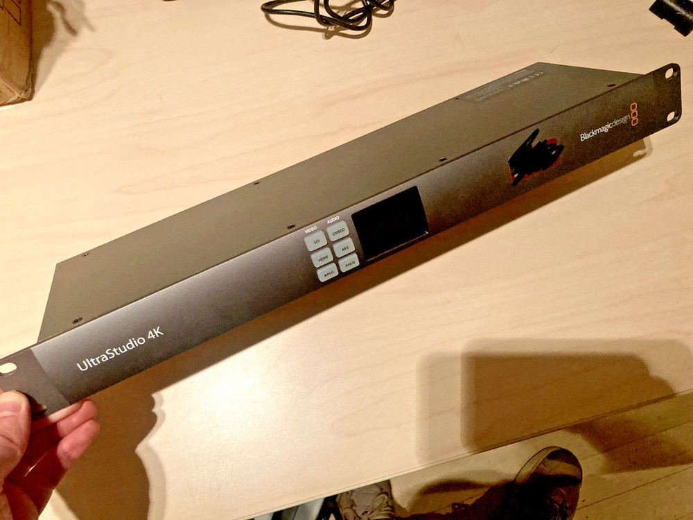 Blackmagic Design UltraStudio 4K I/O with Thunderbolt 2