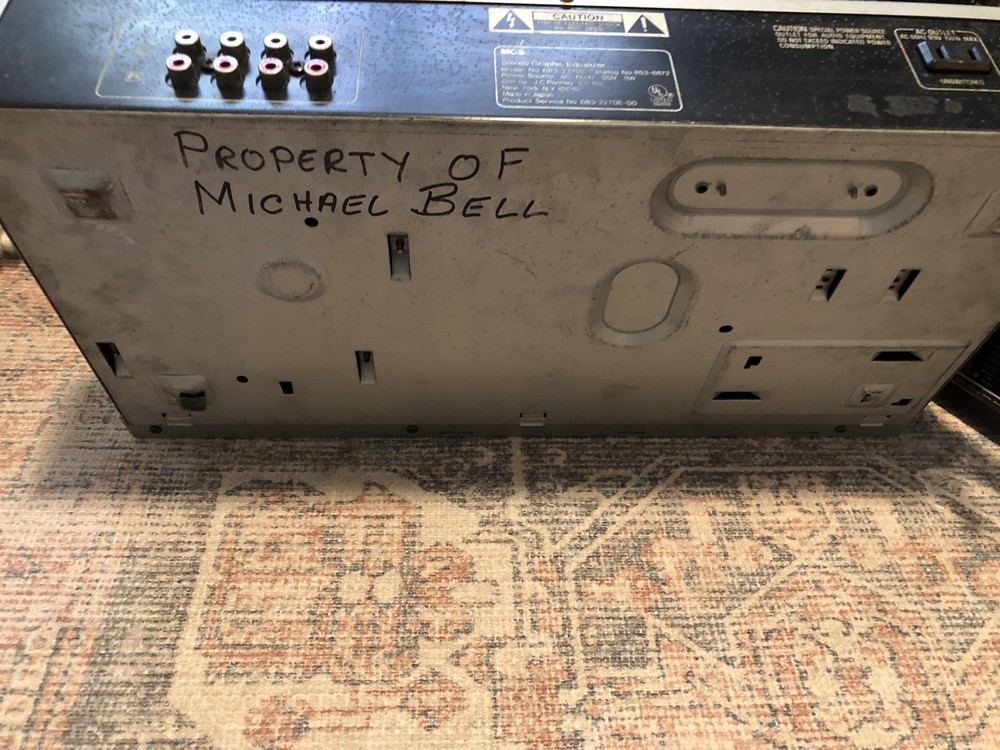 MCS Series Stereo Graphic Equalizer #683-2255E Tested Working