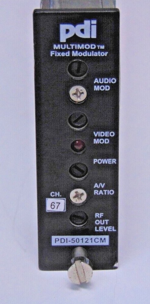PDI SAT Fixed Channel Modulator 50121CM - Various Channels