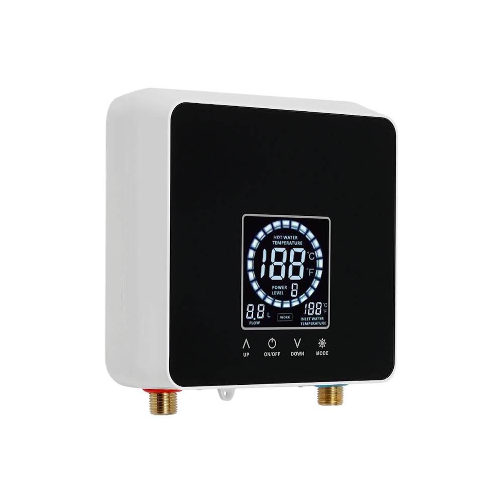 Square Electric Water Heater Modern Novel Design 5500w Instant Water Heater