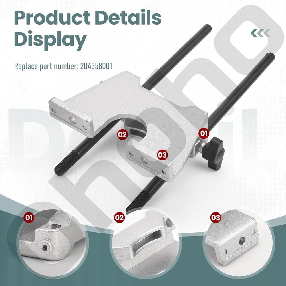 204358001 Edge Guide Assembly/Trim Router - by Ohoho - Compatible...