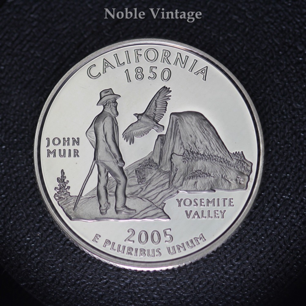 2005 S Proof California State Quarter - From Clad Proof set