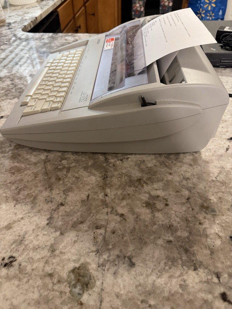 Brother Correctronic GX-6750 Electronic Typewriter With Tested Working