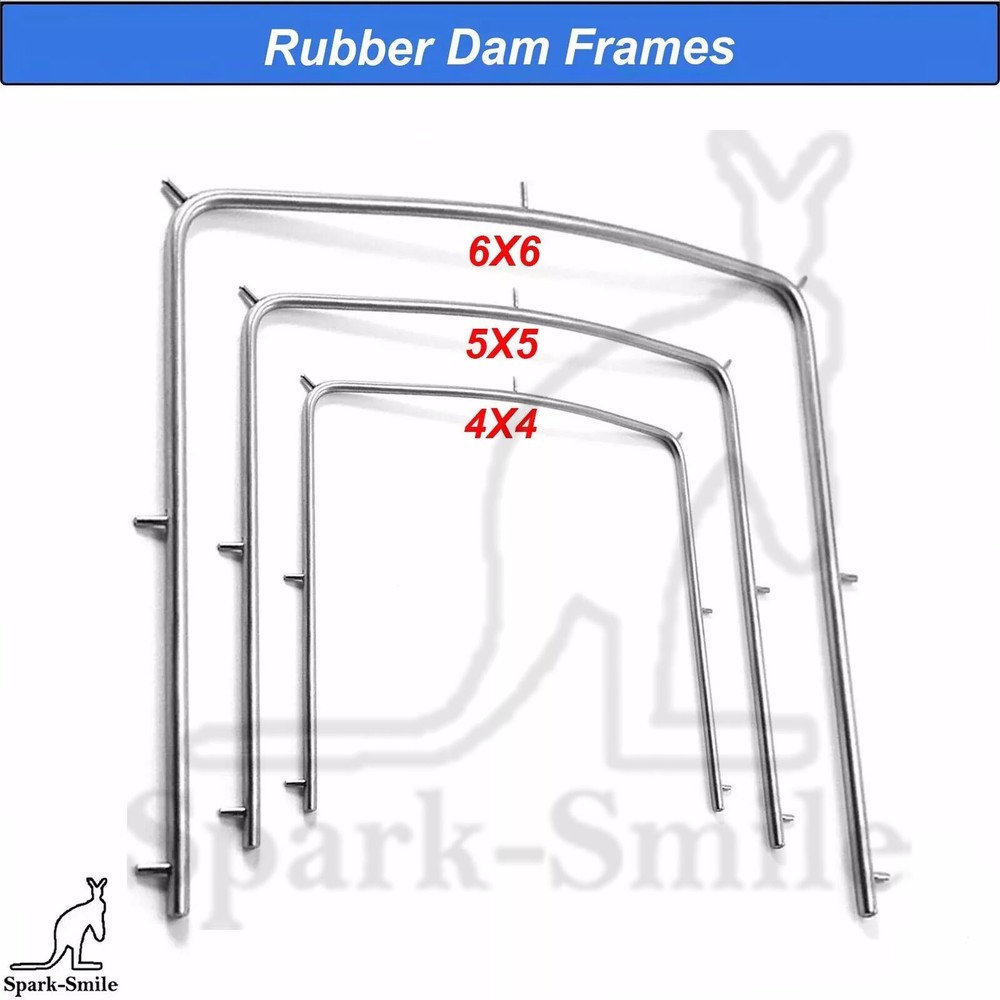Rubber Dam Frame Endodontic Restorative Small Medium Large Lab Instruments