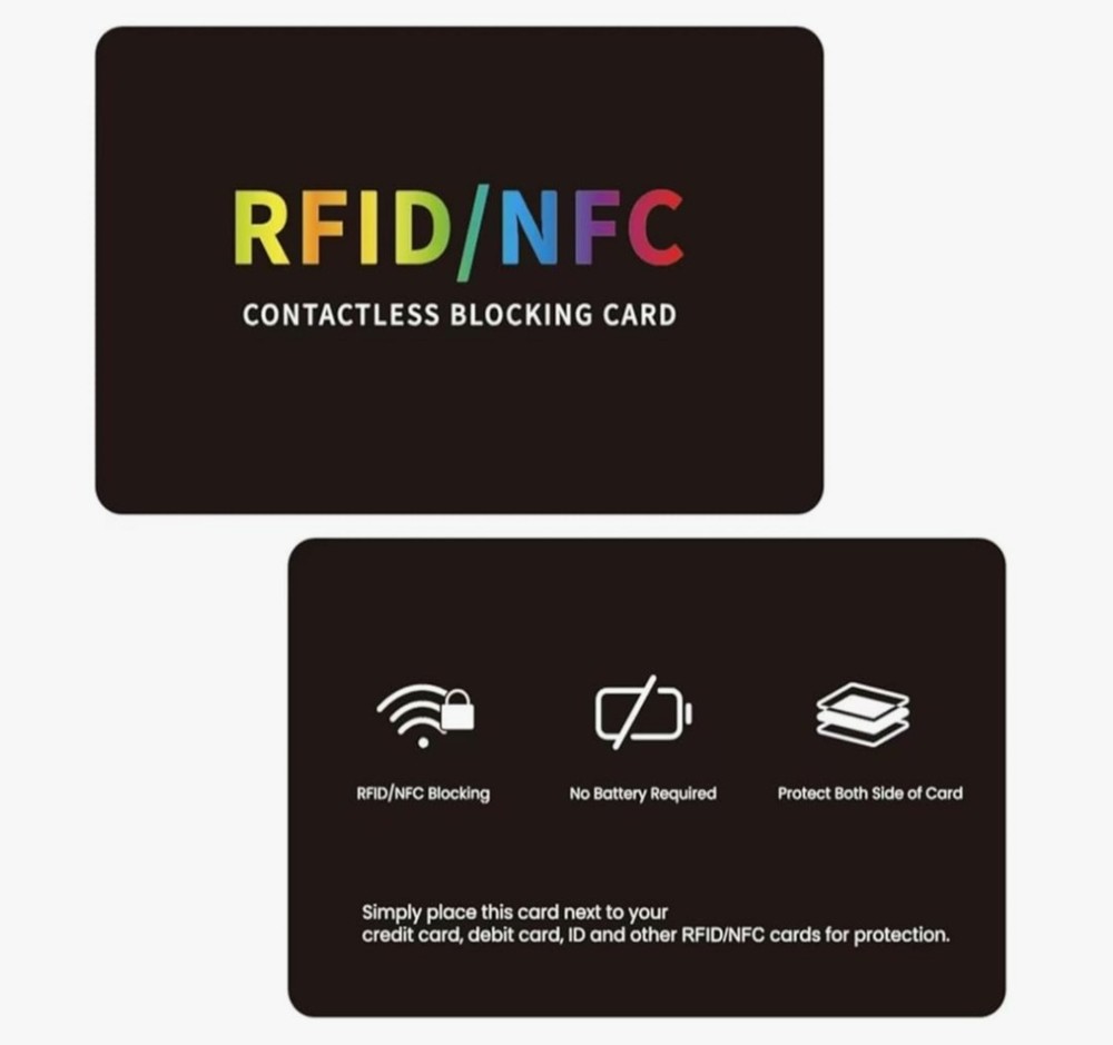 RFID & NFC Shield Blocking Protection "100 Card Pack"