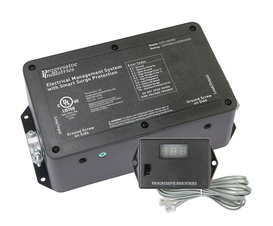 PROGRESSIVE 30 AMP SURGE PROTECTOR- EMS-HW30C