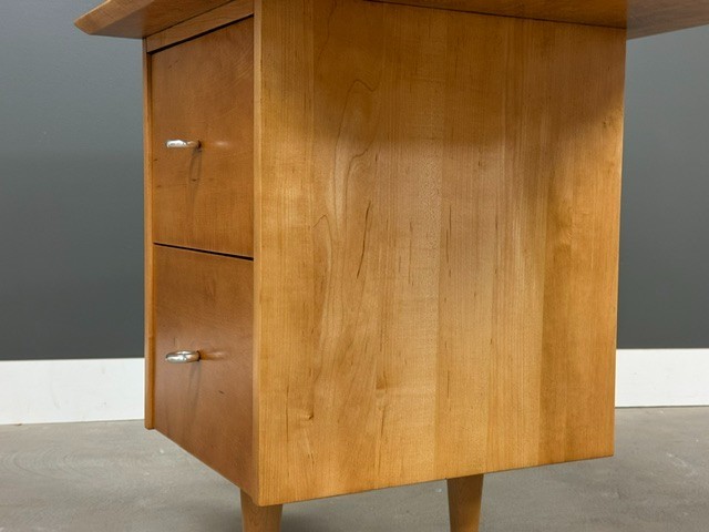 Refinished Maple Paul McCobb Planner Group Desk